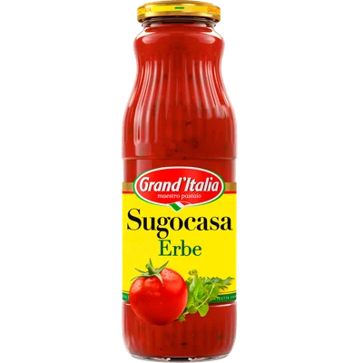 Grand'Italia Sugocasa erbe tomaat met kruiden