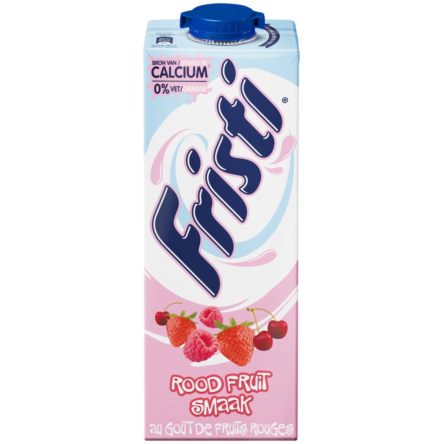 Fristi Drinkyoghurt rood fruit
