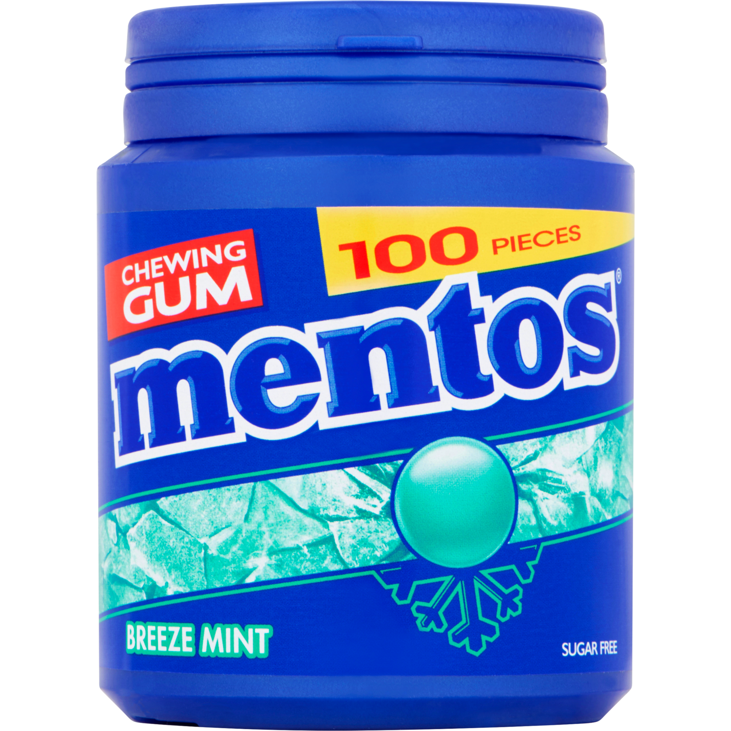 Mentos Kauwgom breezemint XL 100 stuks