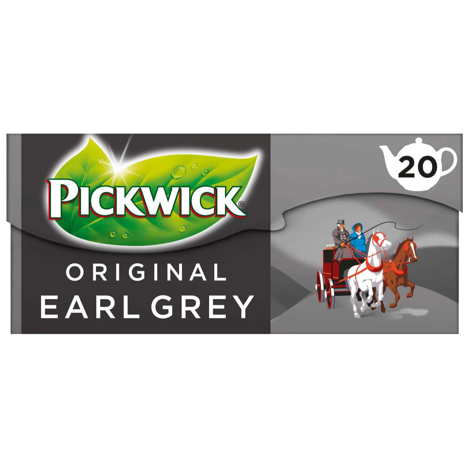 Pickwick Earl Grey voor pot zwarte thee