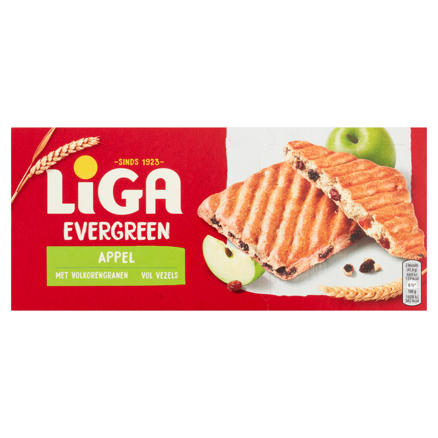 Liga Evergreen appel 6 x 2 stuks