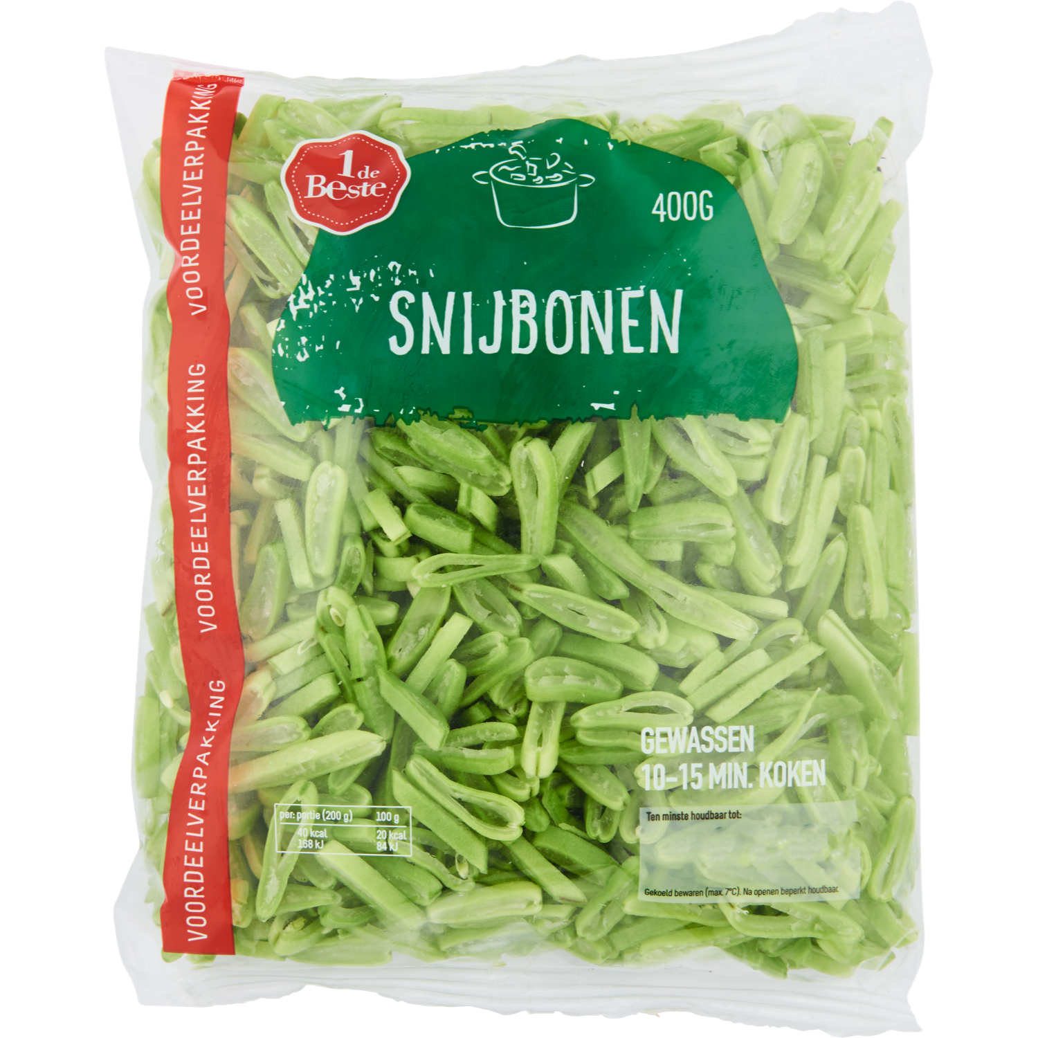 1 de Beste Snijbonen gesneden voordeelverpakking