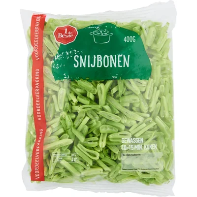 1 de Beste Snijbonen gesneden voordeelverpakking