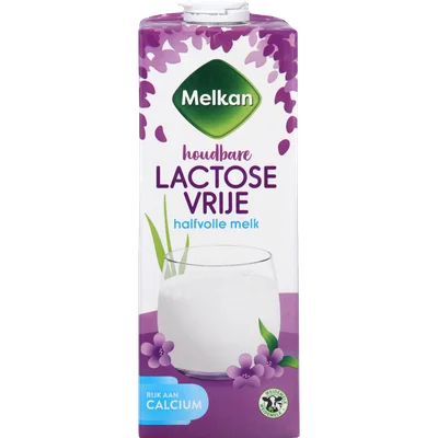 Melkan Houdbare lactosevrije halfvolle melk