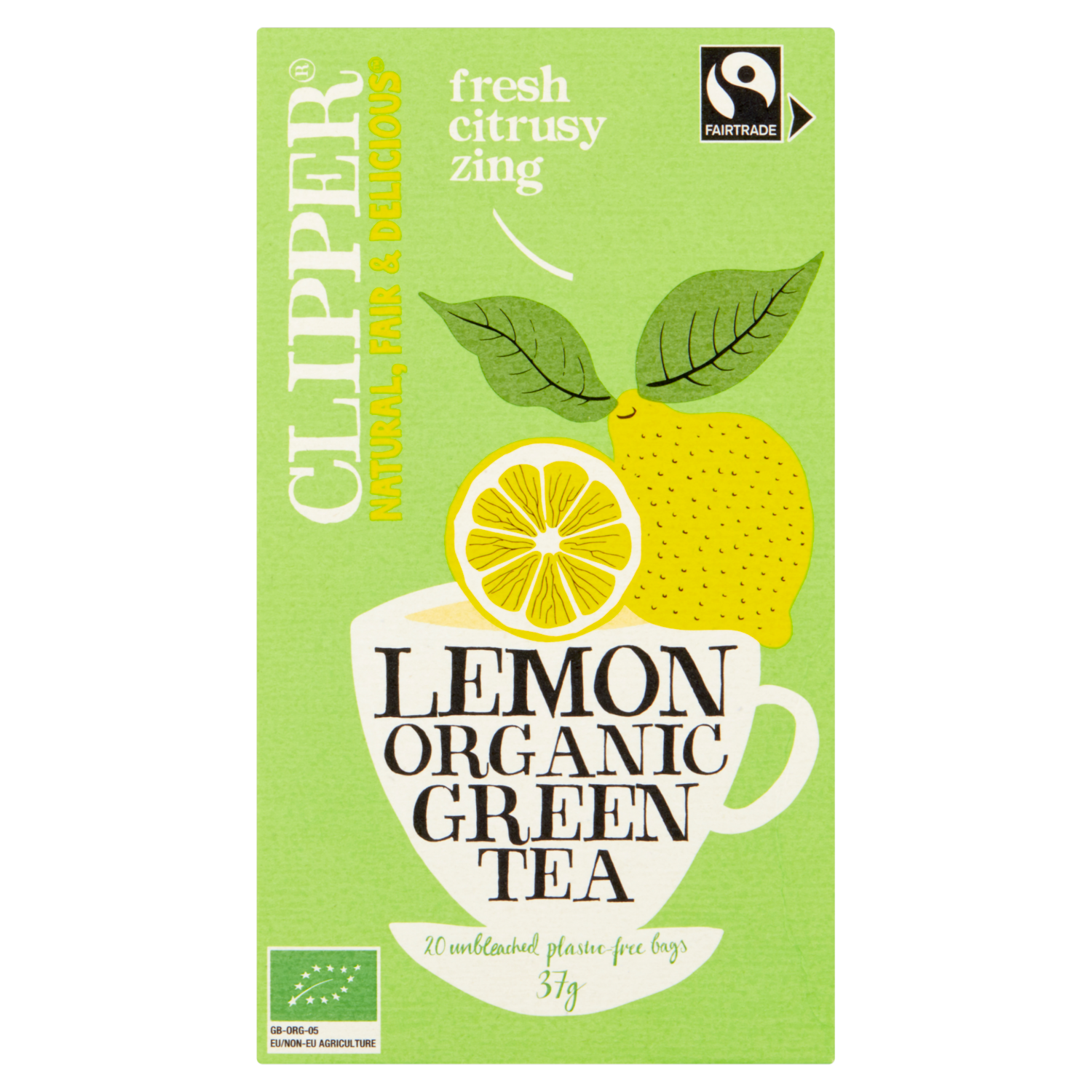 Clipper Green tea lemon