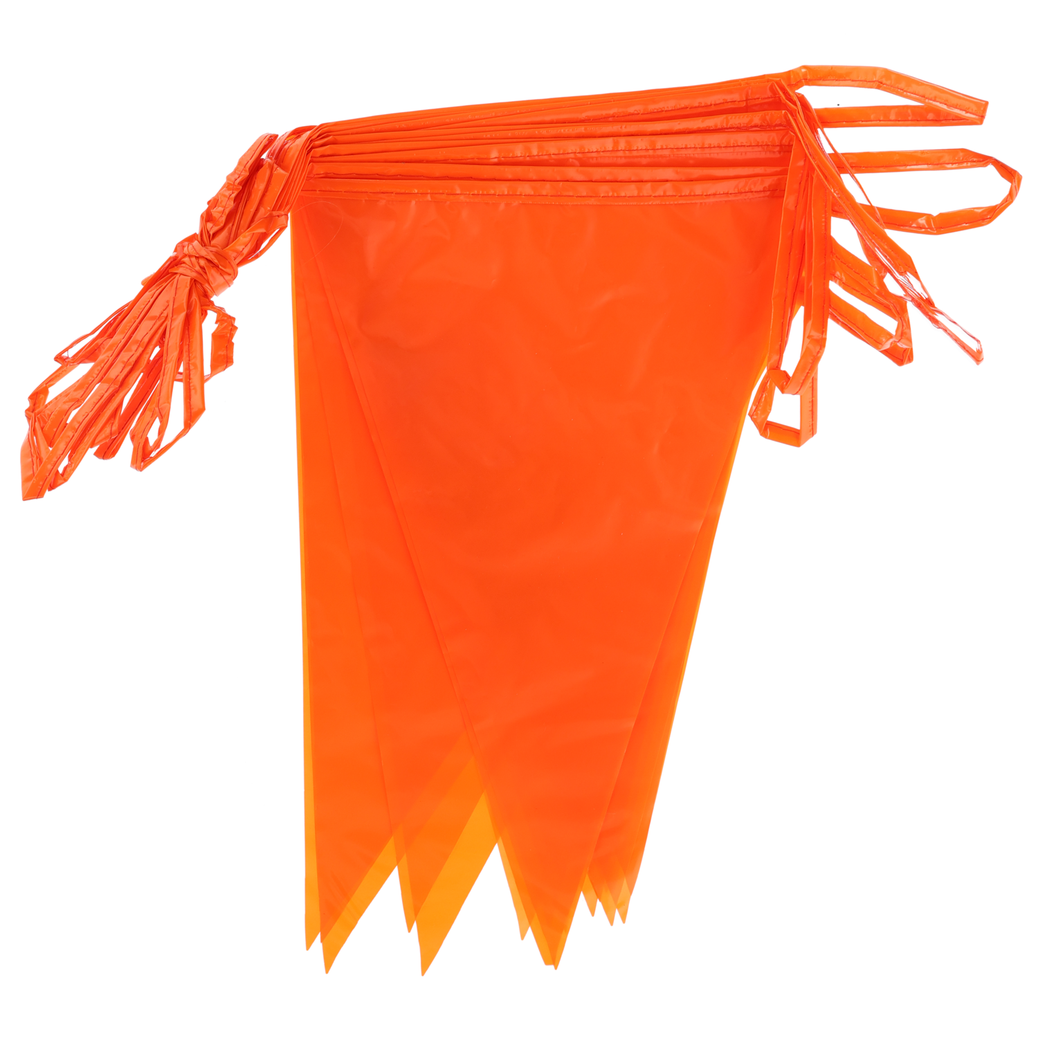 Vlaggenlijn oranje 10 meter