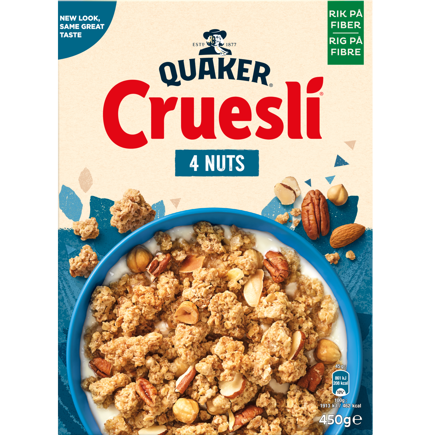 Quaker Cruesli 4 noten