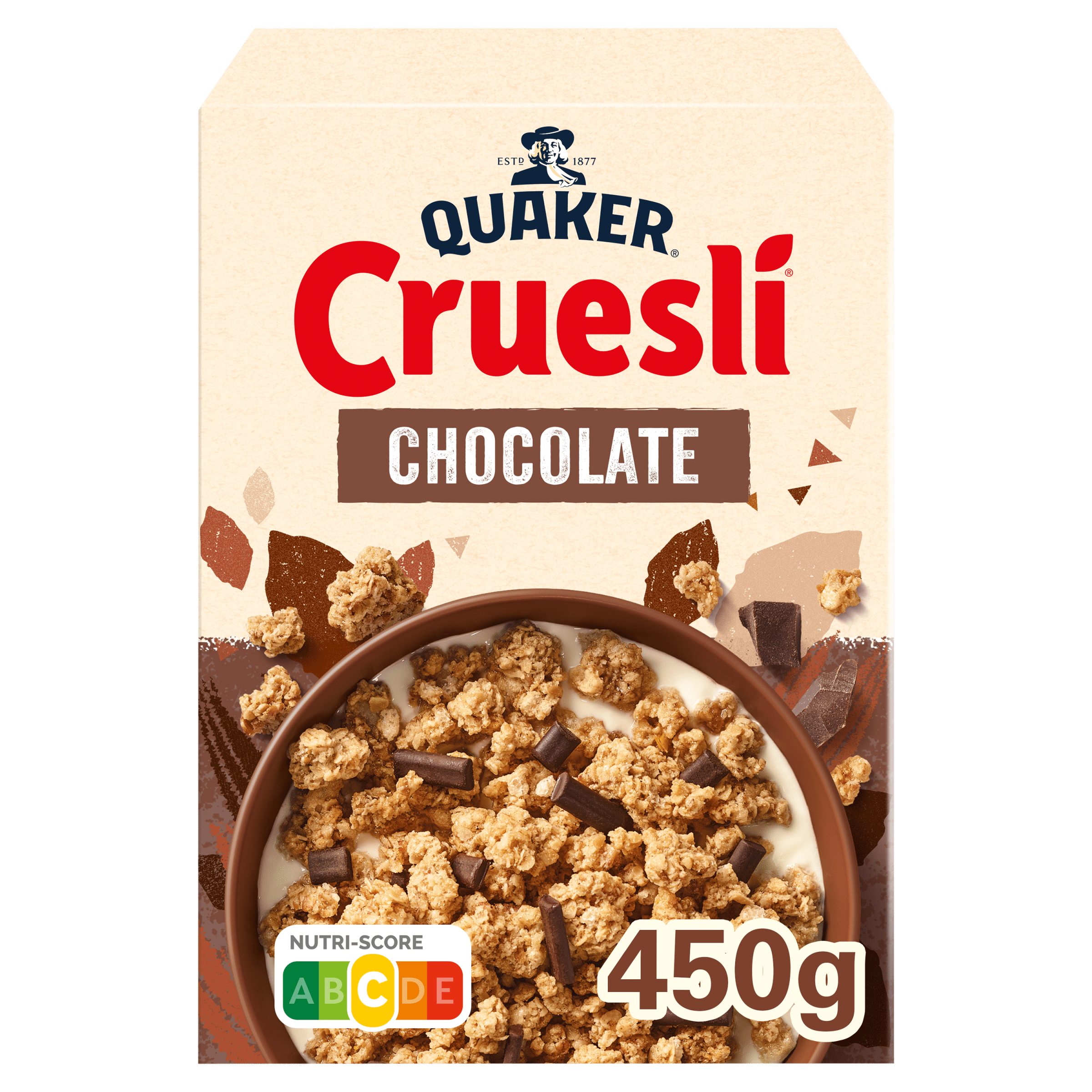 Quaker Cruesli chocolade