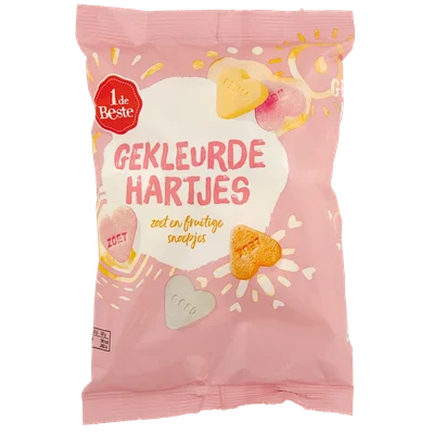 1 de Beste Gekleurde hartjes
