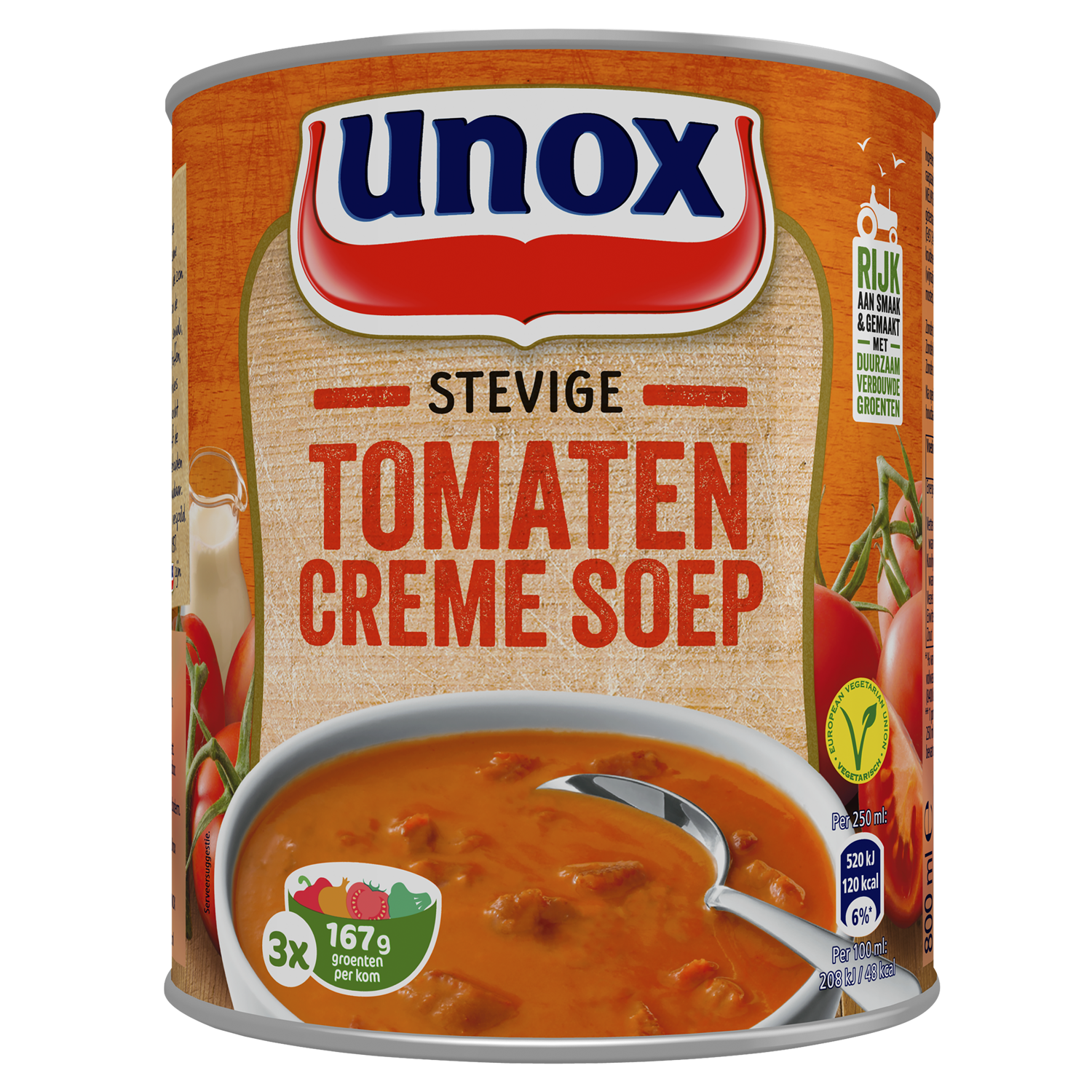 Unox Stevige tomaten cremesoep