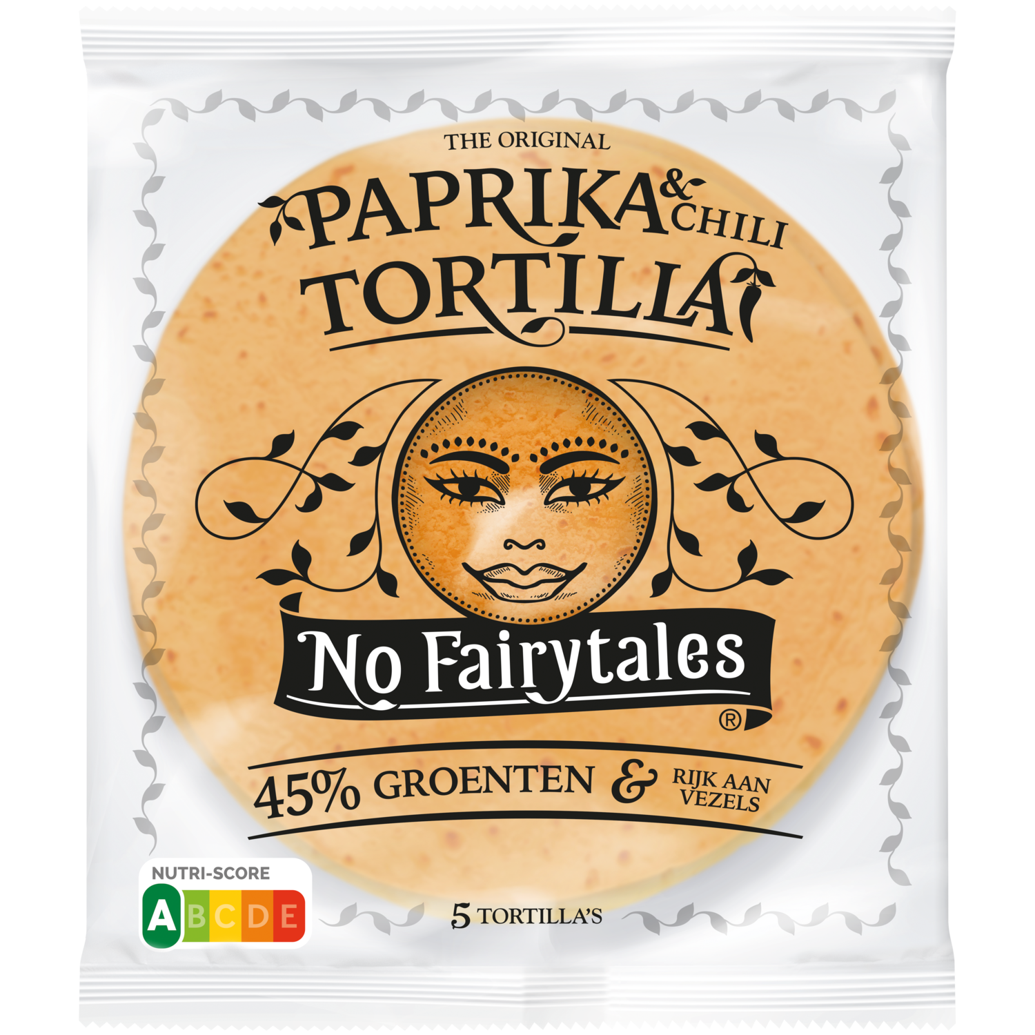 No Fairytales Tortilla paprika-chili