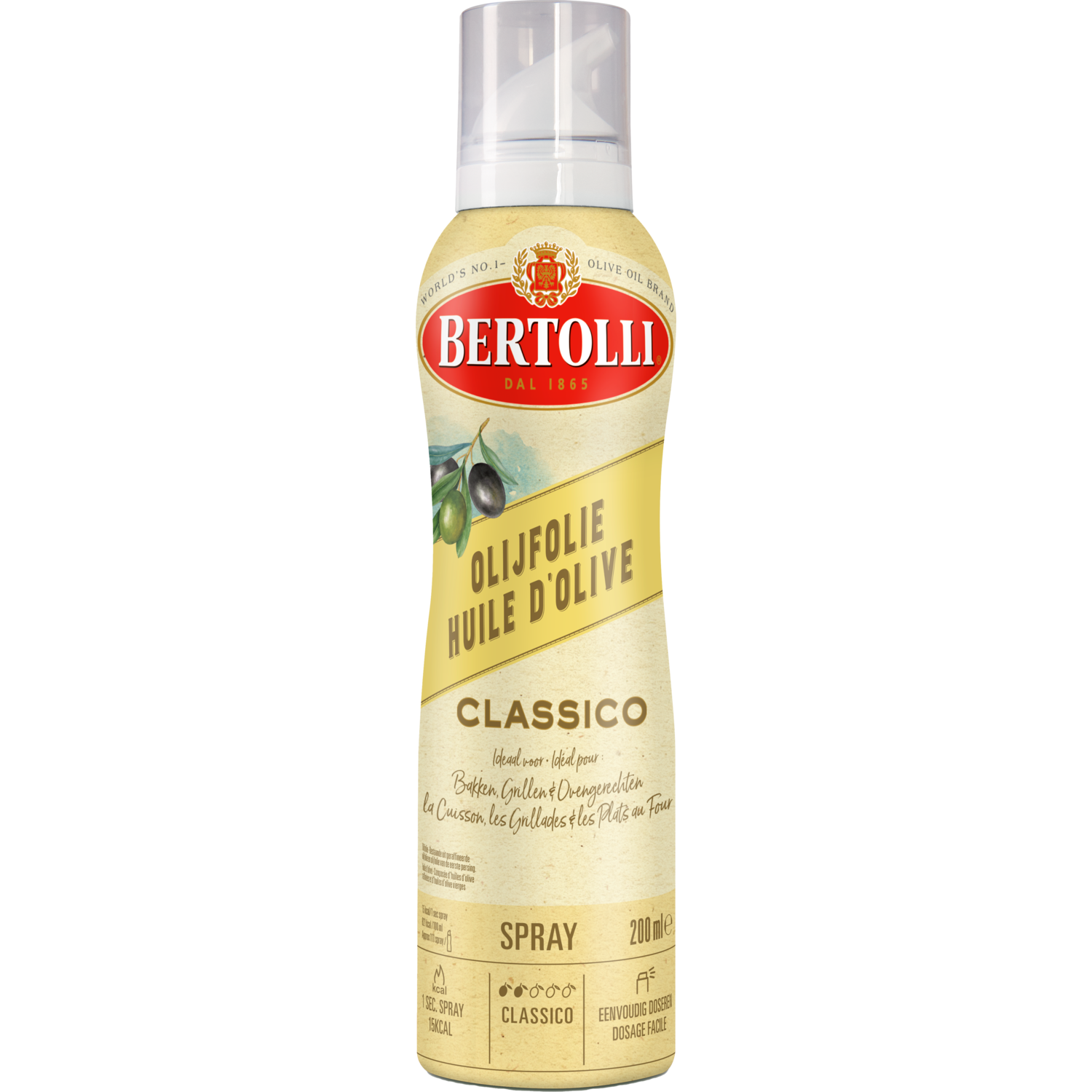 Bertolli Olijfolie spray cucina