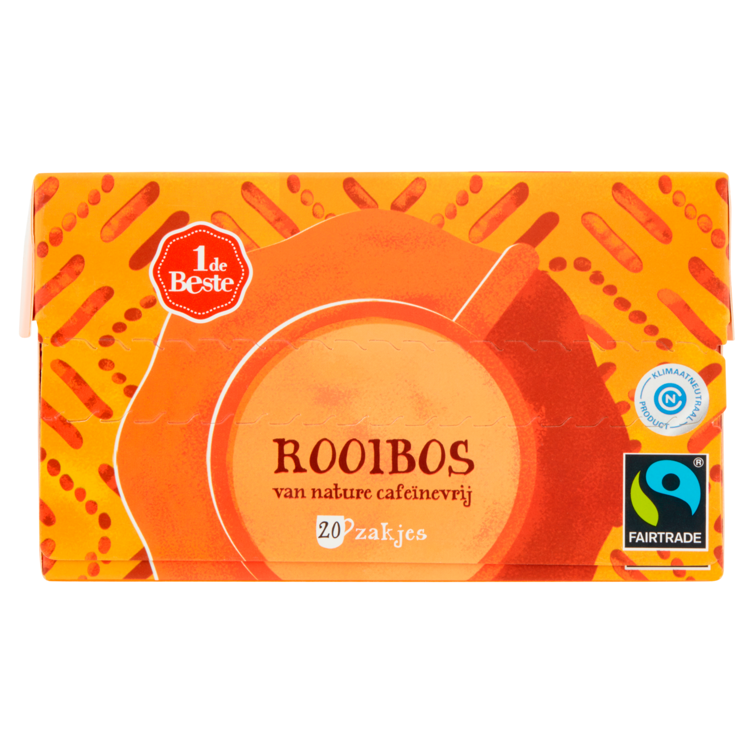 1 de Beste Rooibosthee kop 20 zakjes