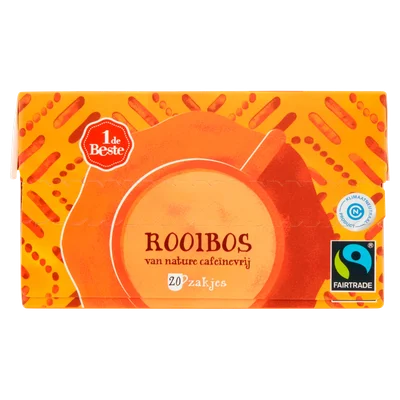 1 de Beste Rooibosthee kop 20 zakjes