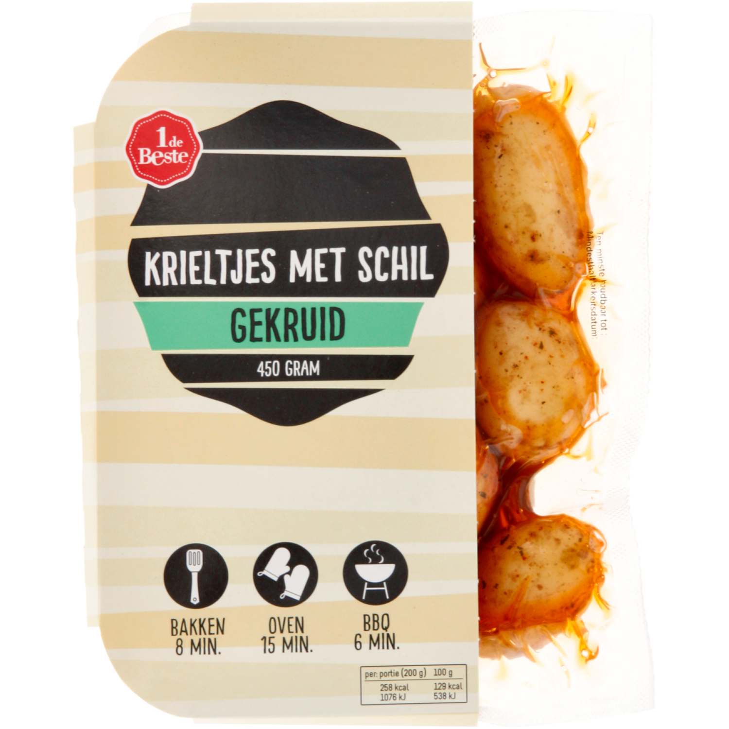1 de Beste Krieltjes met schil gekruid