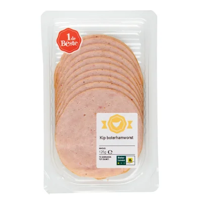 1 de Beste Kip boterhamworst