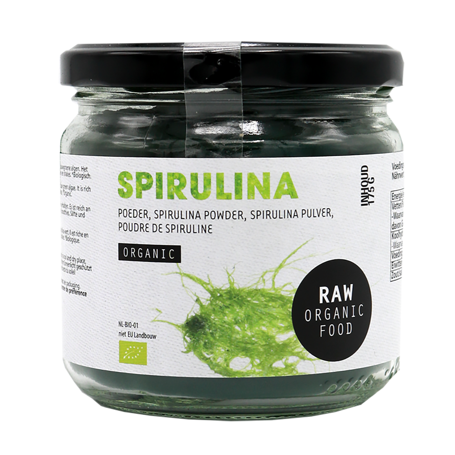Raw Organic Spirulinapoeder