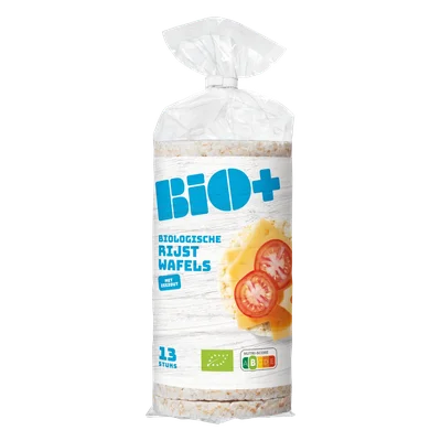 Bio+ Rijstwafels met zeezout