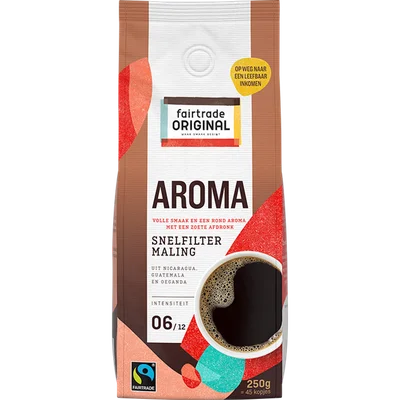 Fairtrade Filterkoffie aroma