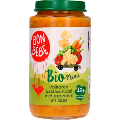 Bonbébé Biomenu m1212 pastaschotel met kaas