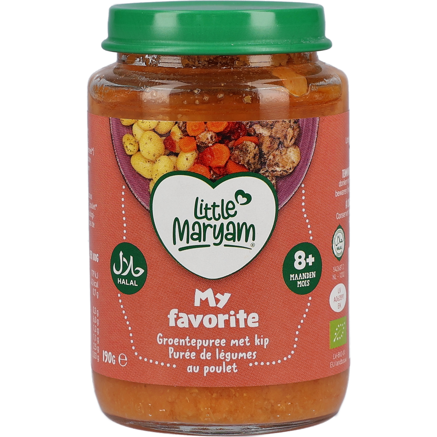 Little Maryam Groentenpuree met kip 8+ mnd