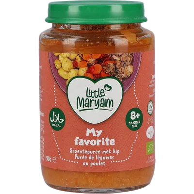 Little Maryam Groentenpuree met kip 8+ mnd