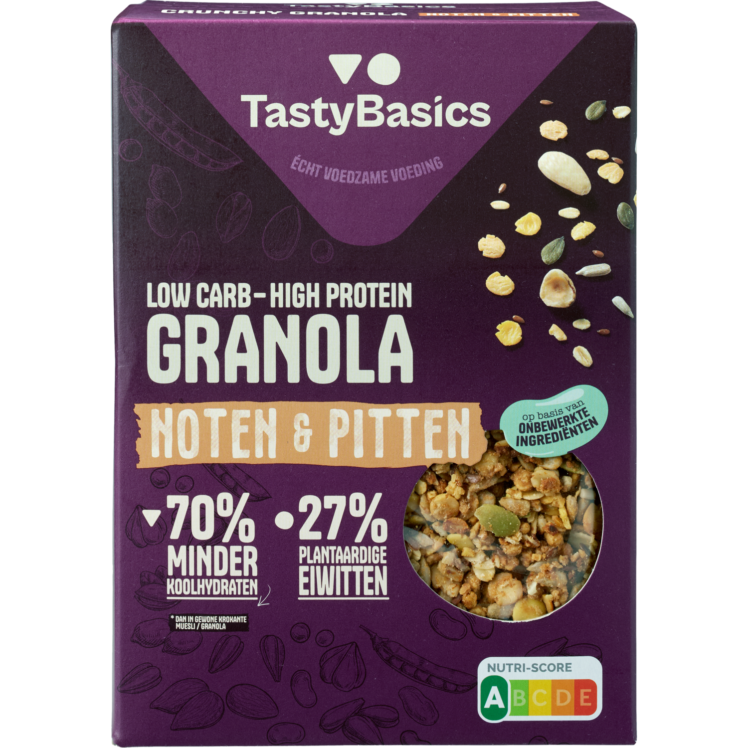TastyBasics Granola noten en pitten