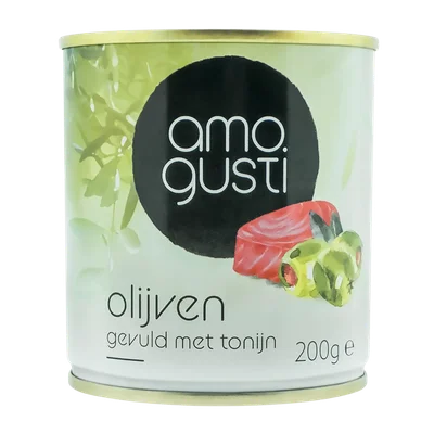 Amogusti Olijven gevuld met tonijn