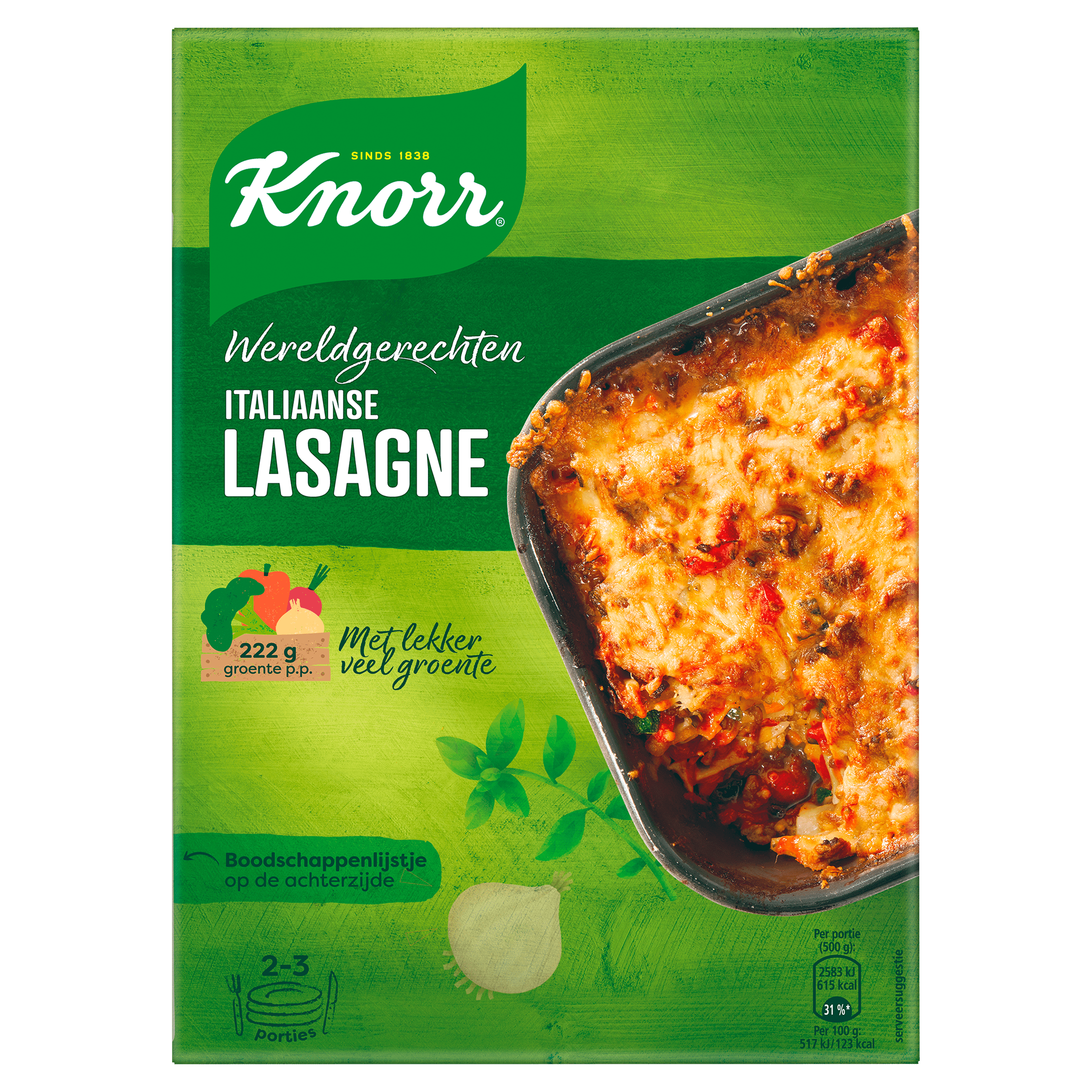 Knorr Wereldgerecht lasagne bolognese