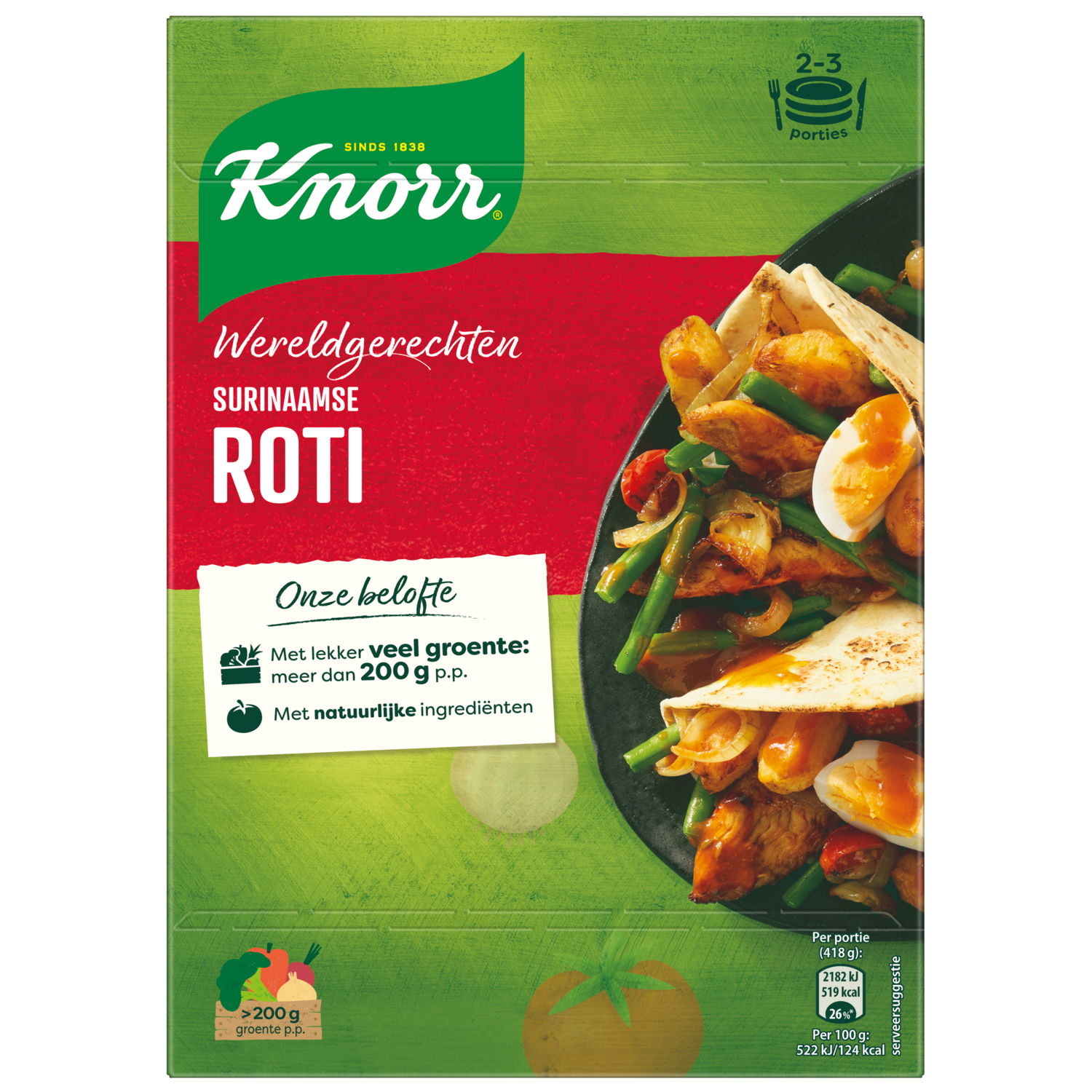 Knorr Wereldgerecht surinaamse roti