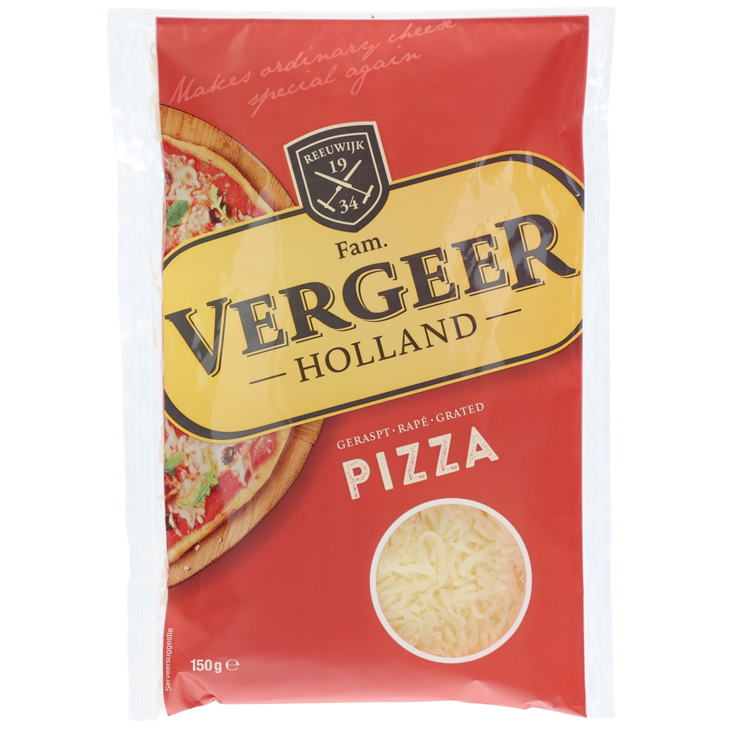 Vergeer Geraspte pizza kaas