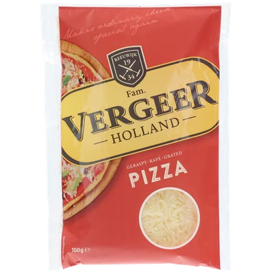 Vergeer Geraspte pizza kaas