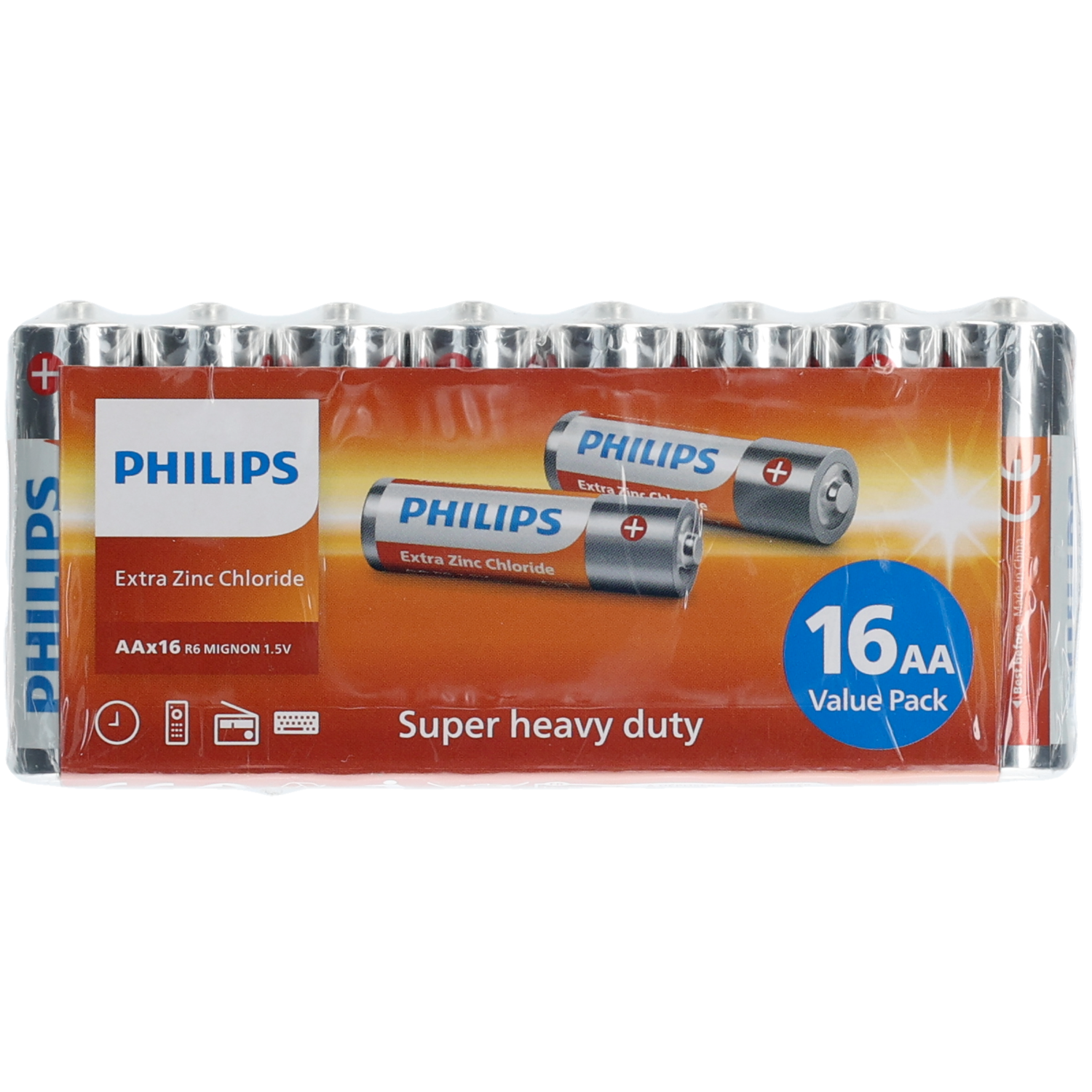 Philips Longlife batterijen aaa