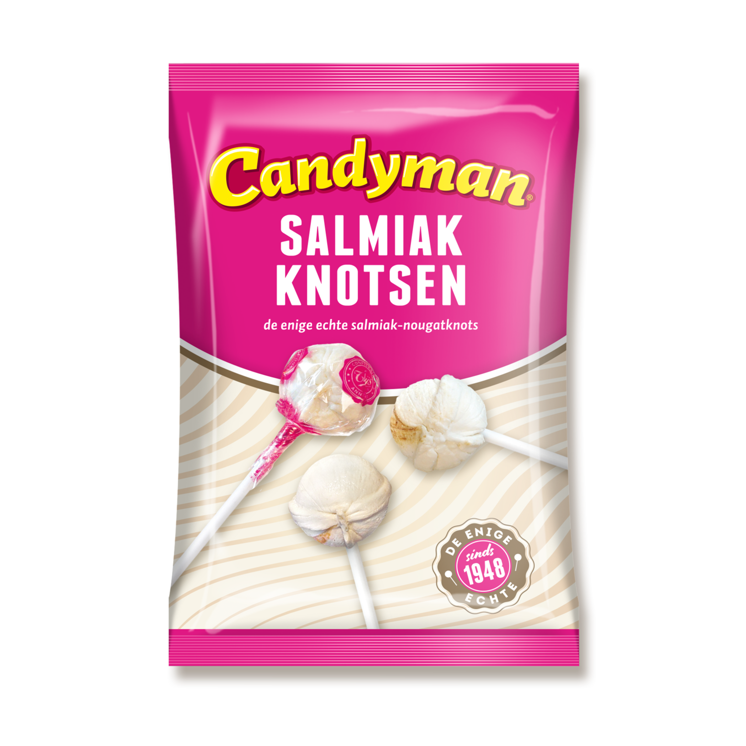 Candyman Salmiak knotsen