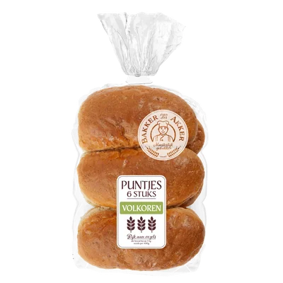 Bakker van der Akker Volkoren puntjes