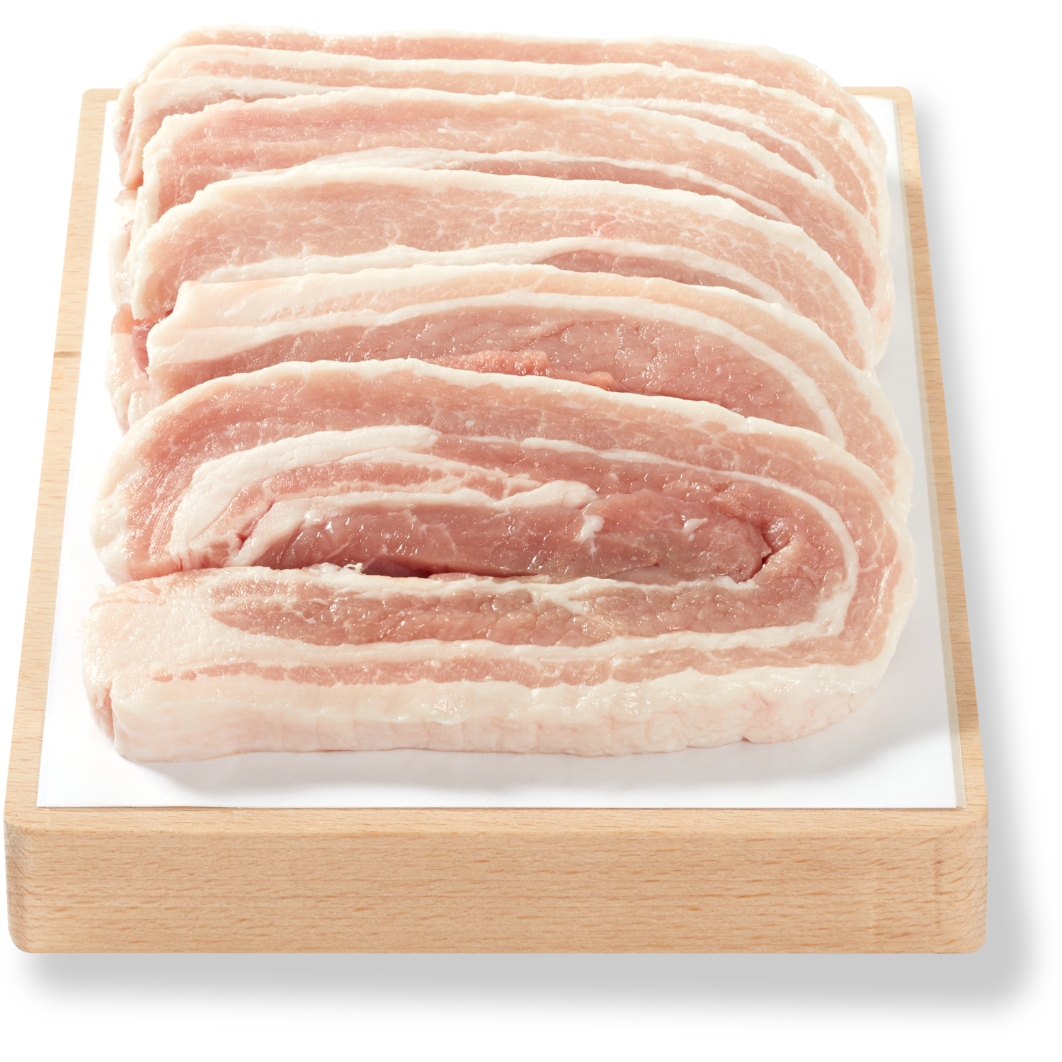 Speklap naturel 6 st.