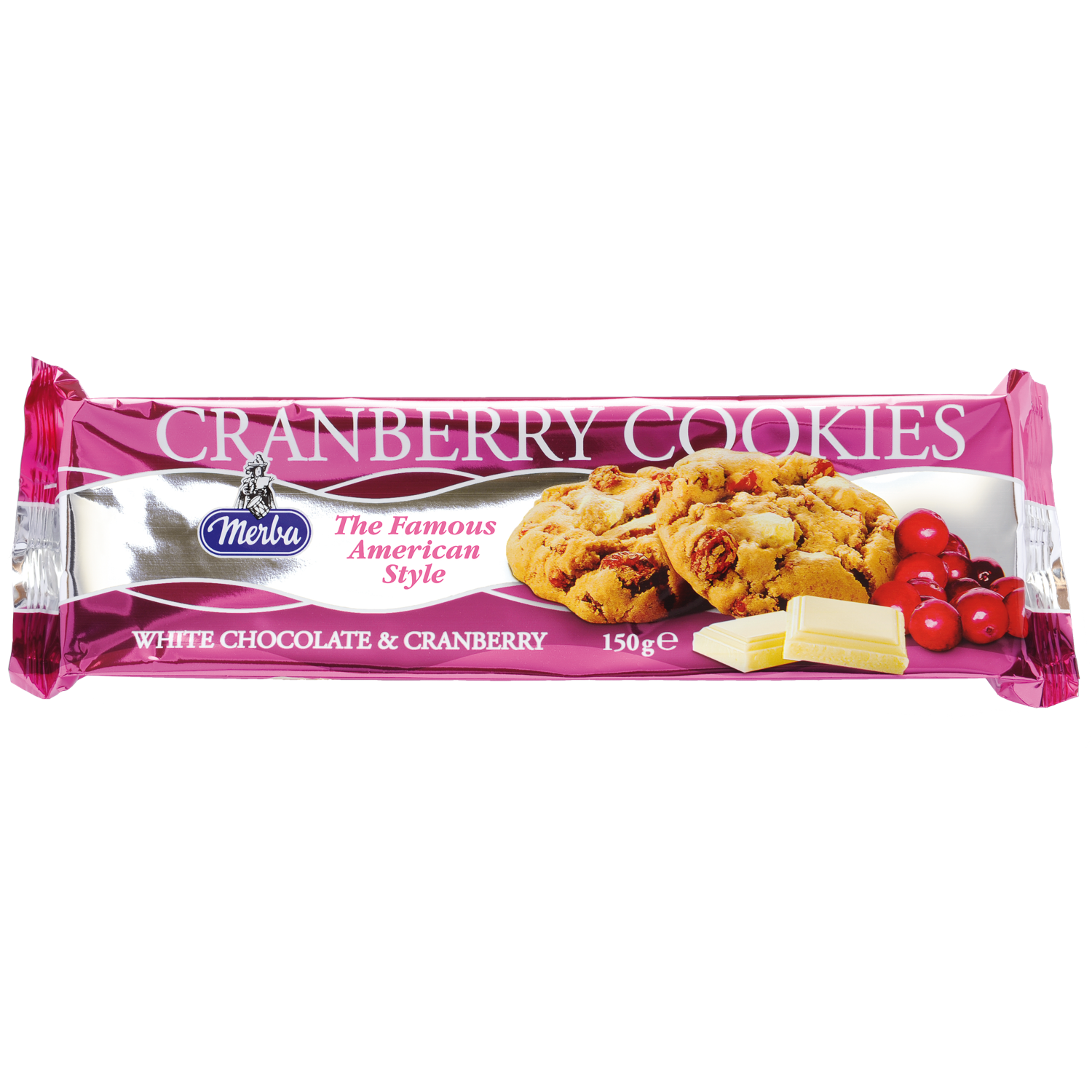Merba Cookies white chocolate cranberry