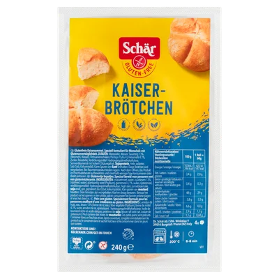 Schär Kaiserbrötchen glutenvrij