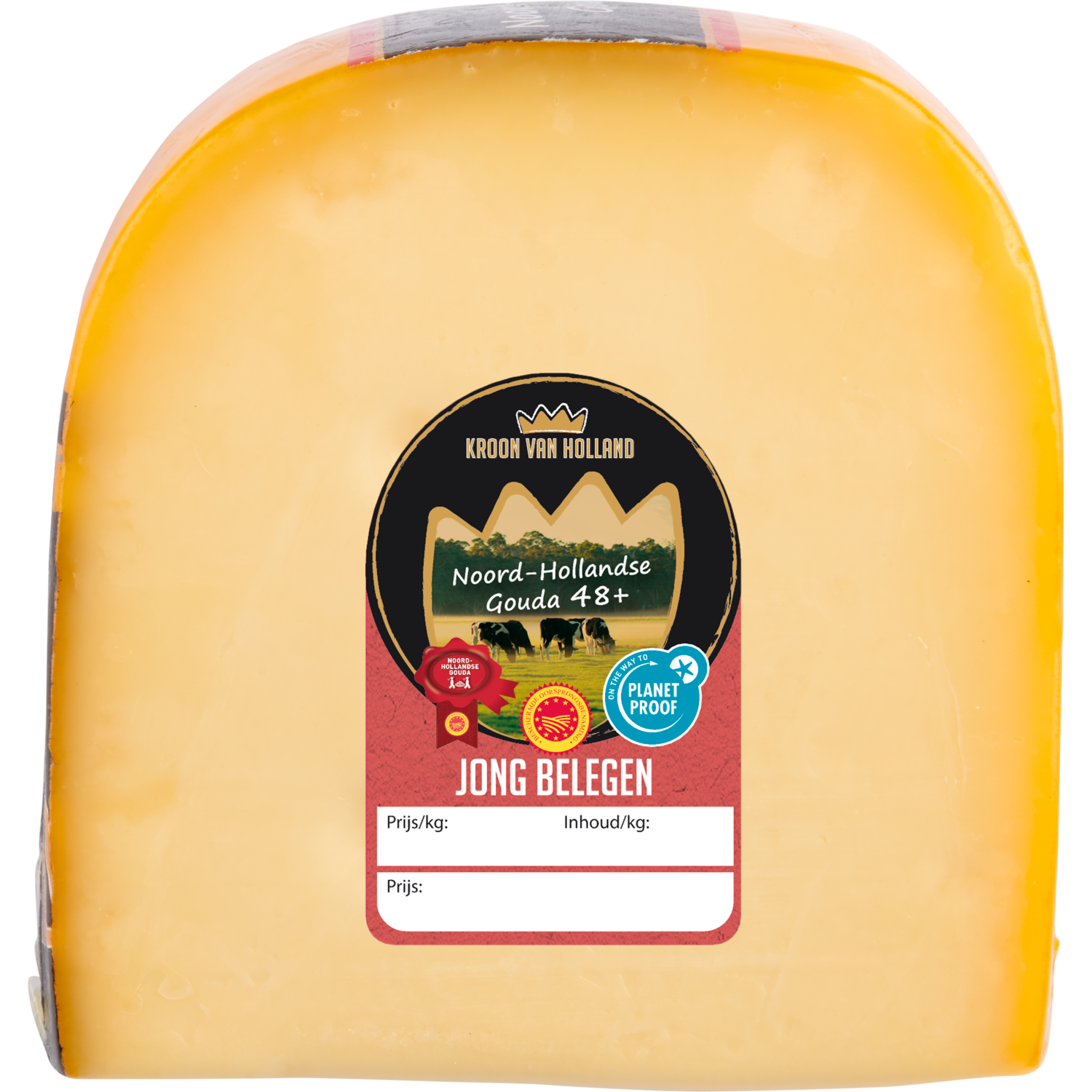 Kroon van Holland Jong belegen kaas 48+ stuk