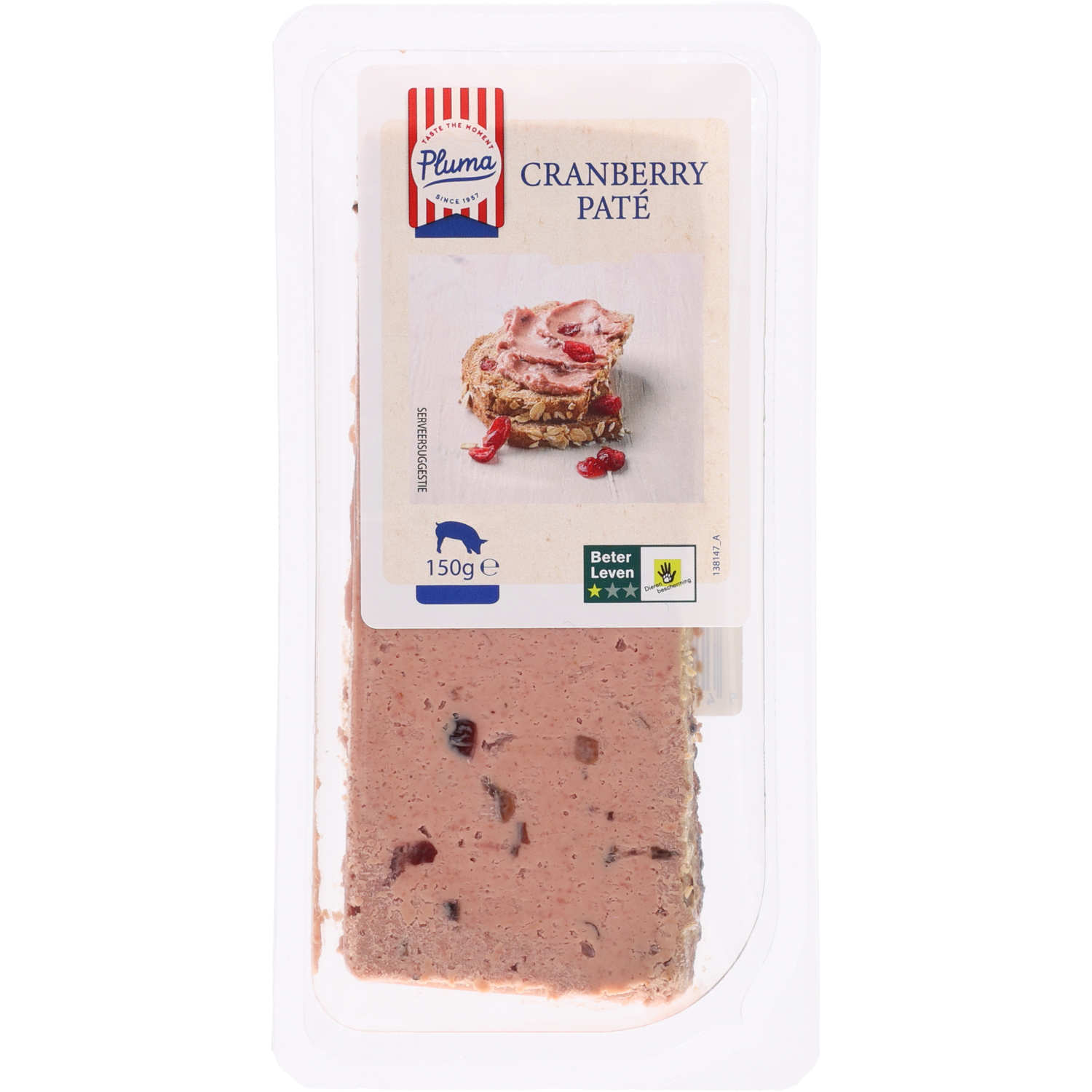 Pluma Cranberry pate