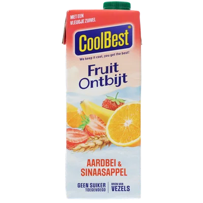 CoolBest Fruitontbijt aardbei sinaasappel