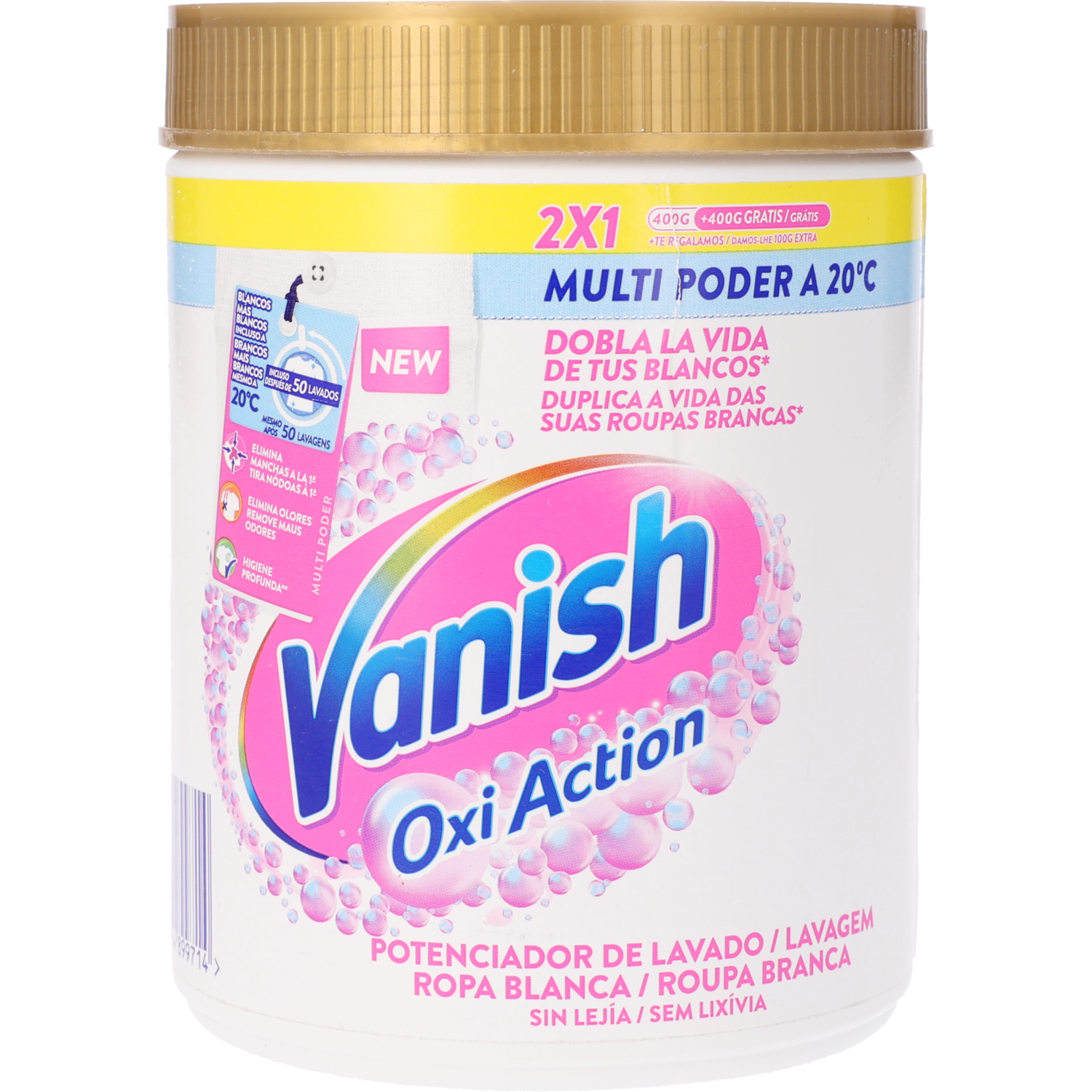 Vanish Wasmiddelversterker white