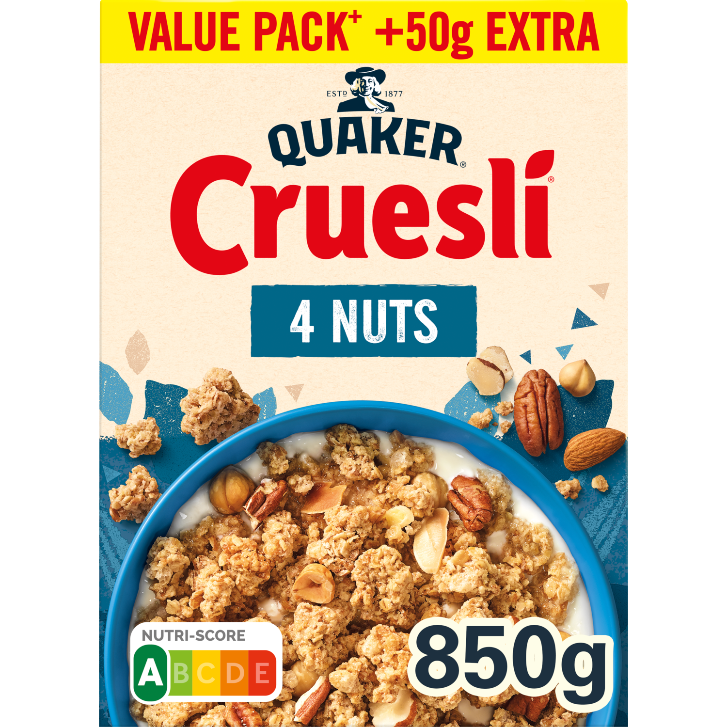 Quaker Cruesli 4 noten
