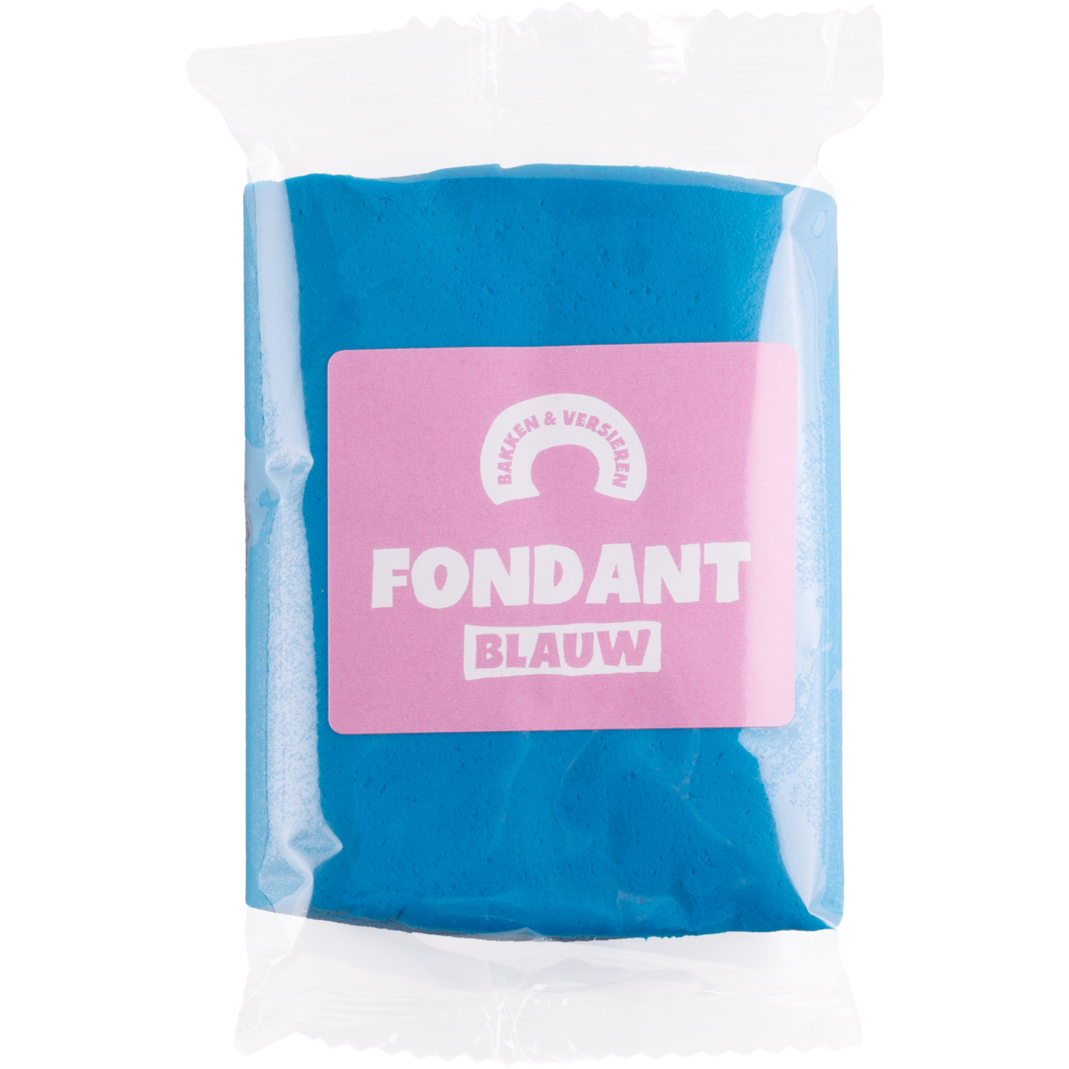 Bakken en versieren Rolfondant blauw