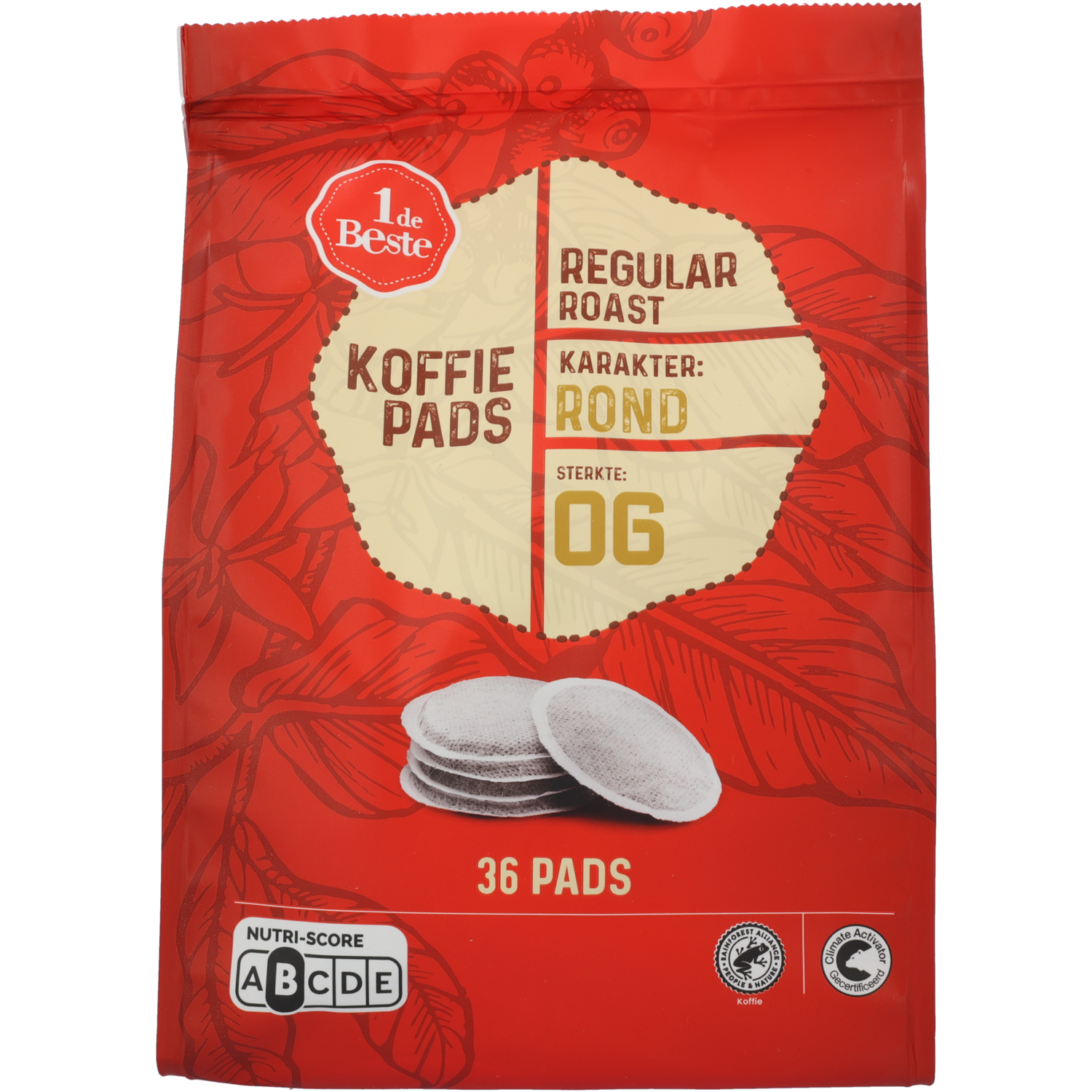 1 de Beste Koffiepads regular