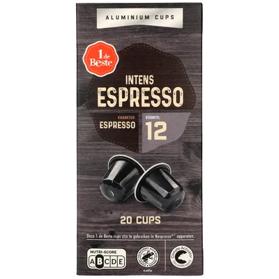 1 de Beste Koffiecups intens