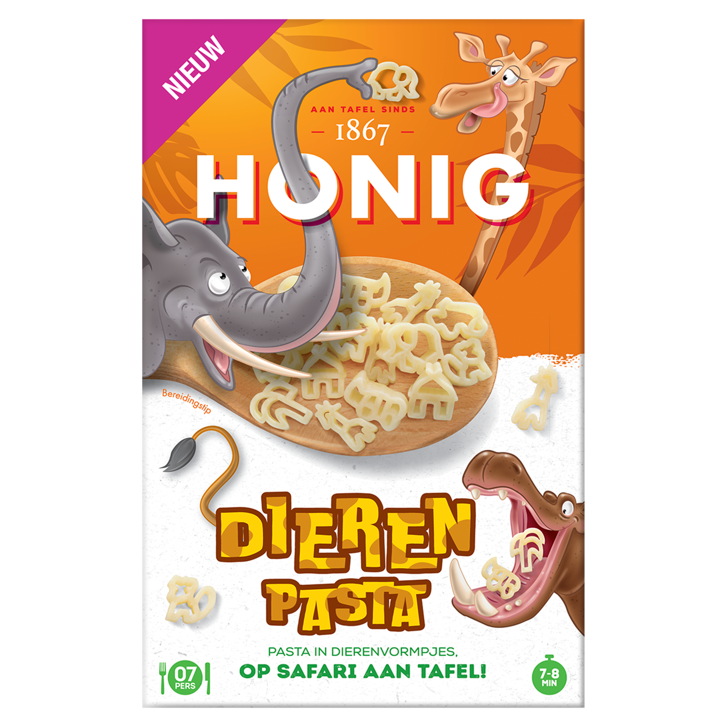 Honig Dieren pasta
