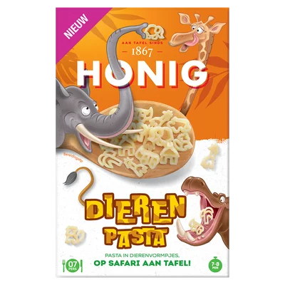Honig Dieren pasta