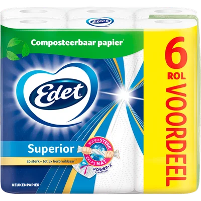 Edet Keukenpapier 6 rol