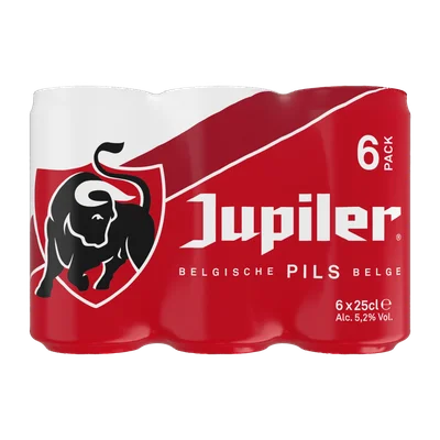 Jupiler Pilsener 6x 25 cl